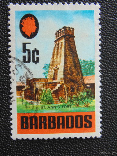 Британский Барбадос 1970 г. Архитектура.