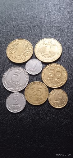 Украина 8 монет одним лотом