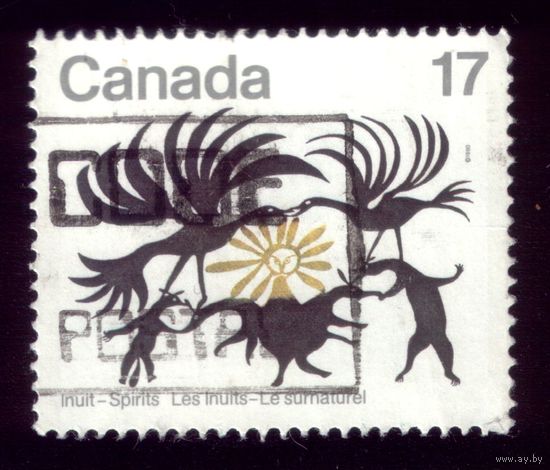 1 марка 1980 год Канада 777