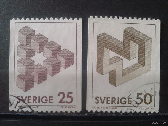 Швеция 1982 Невозможные фигуры