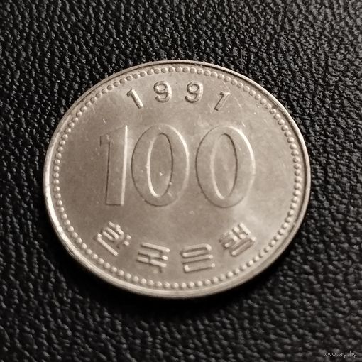 Южная Корея 100 вон 1991г.