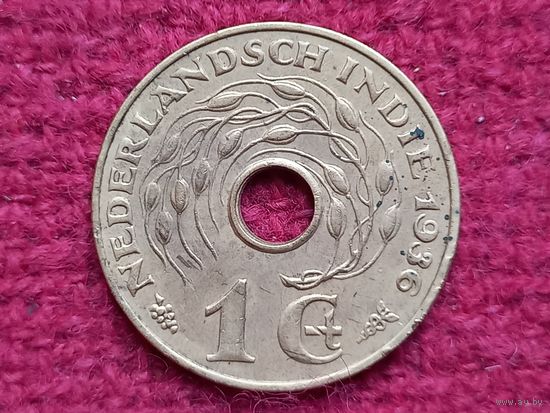 Голландская Индия 1 цент 1936 г.
