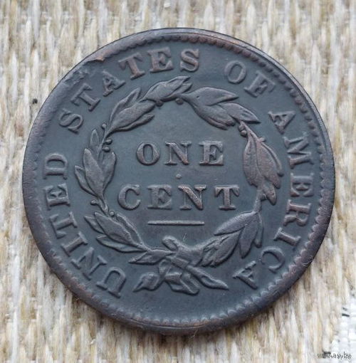 США 1 цент 1818 года