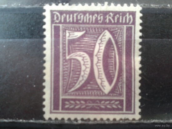 Германия 1922 Стандарт 50 пф * вз2