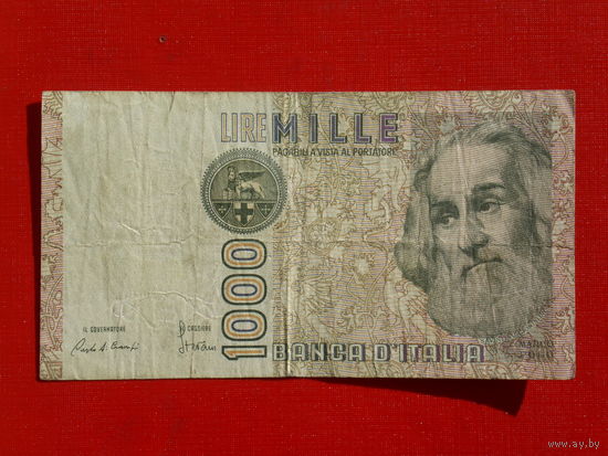 1000 лир 1982г.
