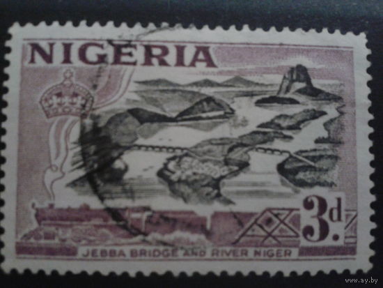 Нигерия 1953 колония Англии  стандарт