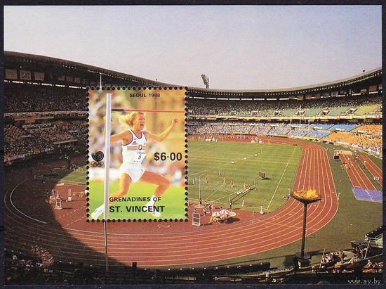 Сент Винсент Олимпиада 1988г.