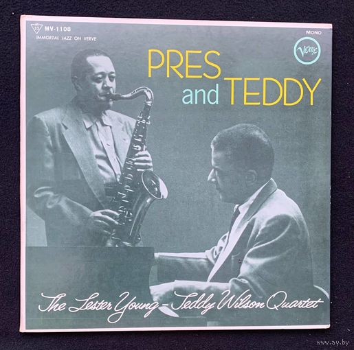 The Lester Young-Teddy Wilson Quartet – Pres And Teddy (Promo) / JAPAN