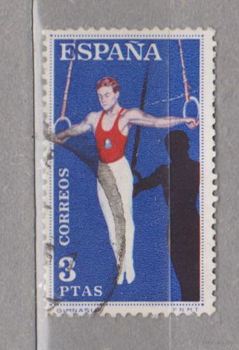 Спорт  гимнастика Испания 1960 год лот 14