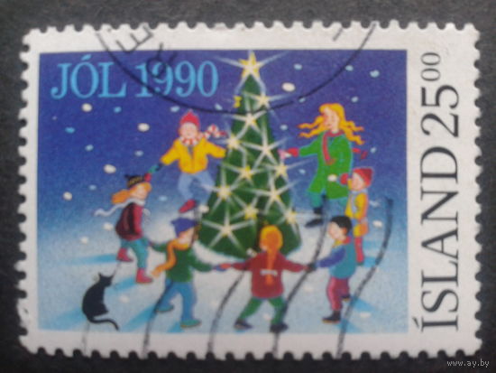 Исландия 1990 Рождество