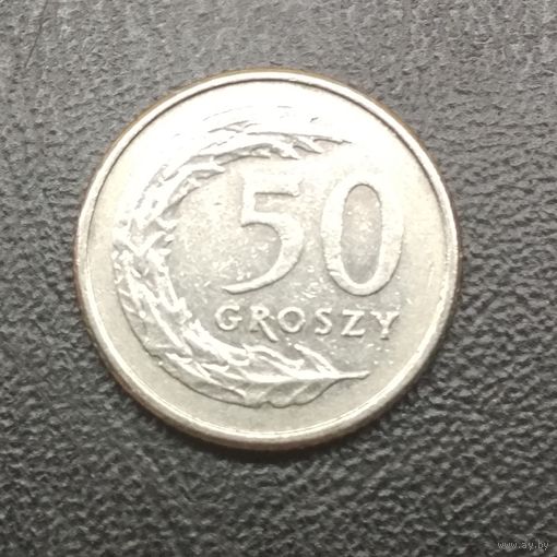 Польша 50 грошей 2009 (2)