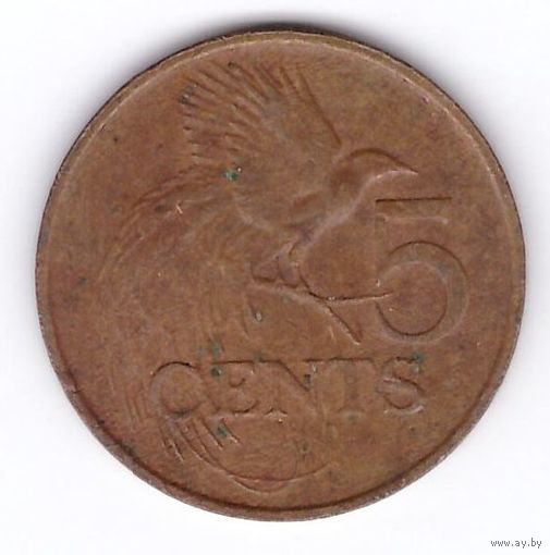 Тринидад и Тобаго 5 центов 1984. Возможен обмен