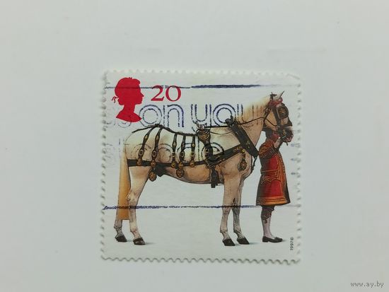 Великобритания 1997. 50 лет королевским лошадям.
