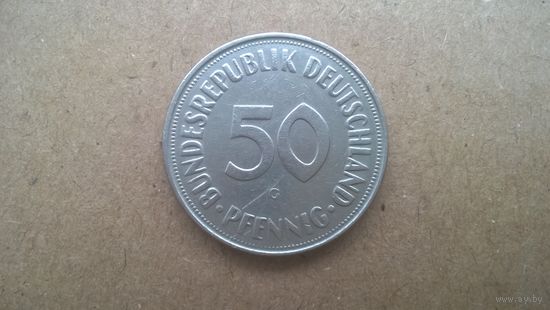 ФРГ 50 пфеннигов, 1950"G" (U-)