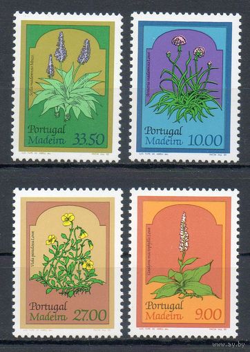 Цветы Мадейра (Португалия) 1982 год серия из 4-х марок
