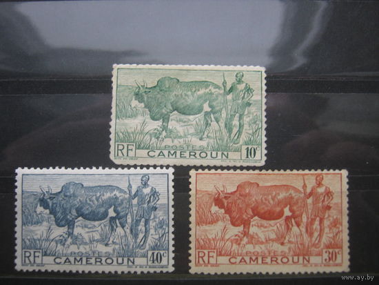 Марки - фауна, колонии, Камерун