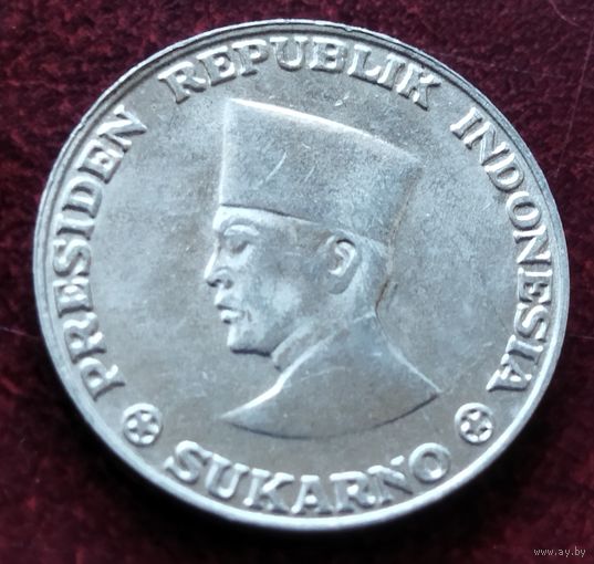 Индонезия 10 сенов, 1962