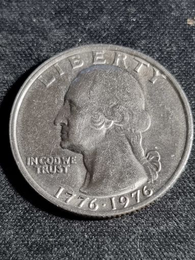США 25 центов 1976 "200 лет независимости"