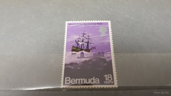 Парусники, корабли, флот, транспорт, моренистика - марка - Бермуды (Бермудские острова)