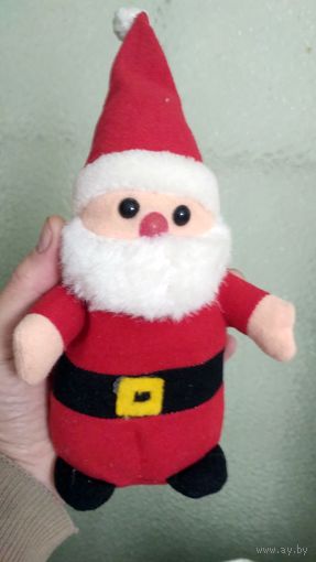 Дед Мороз. Санта Клаус. Мягкая игрушка.