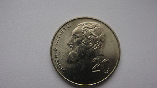 Кипр 20 центов 1998 г