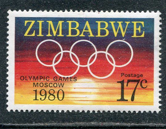 Зимбабве. Летние олмпийские игры Москва-80