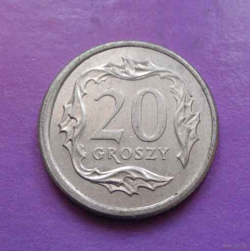 20 грошей 2008 Польша #02