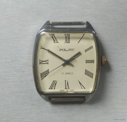 Часы мужские наручные "POLJOT",2609.Н,SU, 17 камней, MADE IN USSR
