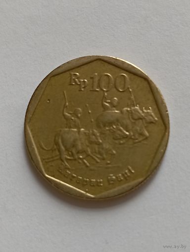 Индонезия 100 рупий 1993