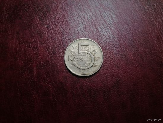 Чехословакия 5 крон 1969