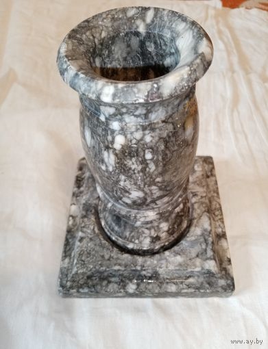 Настольная ваза из гранита или карандашница, СССР