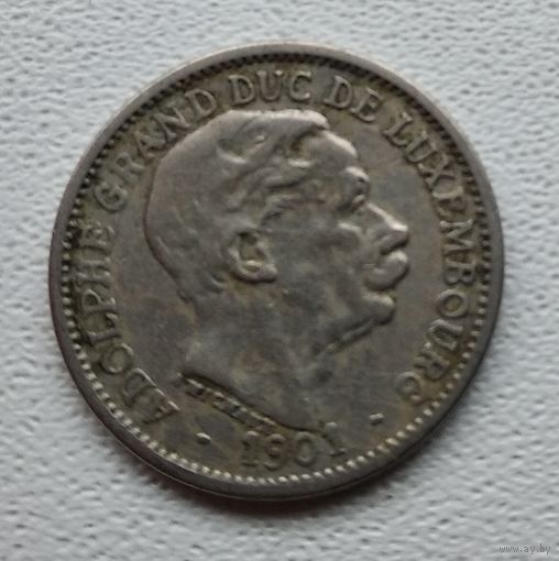 Люксембург 10 сантимов, 1901 1-2-8