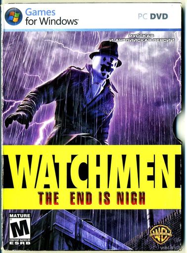 PC DVD-ROM "Watchmen_The End is Nigh" Русская и английская версии