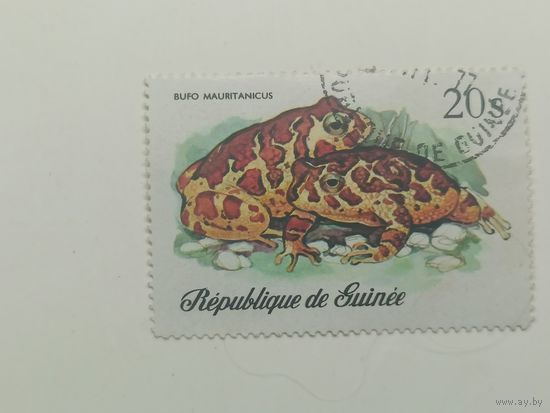 Гвинея 1977. Рептилии