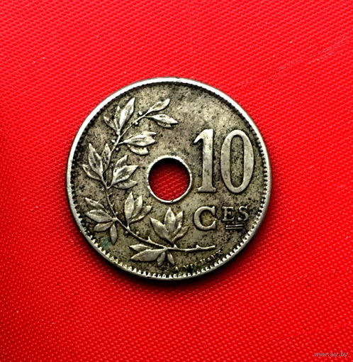 53-27 Бельгия, 10 сантимов 1905 г. Французский тип