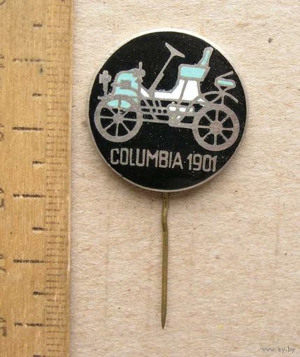 Значок COLUMBIA 1901