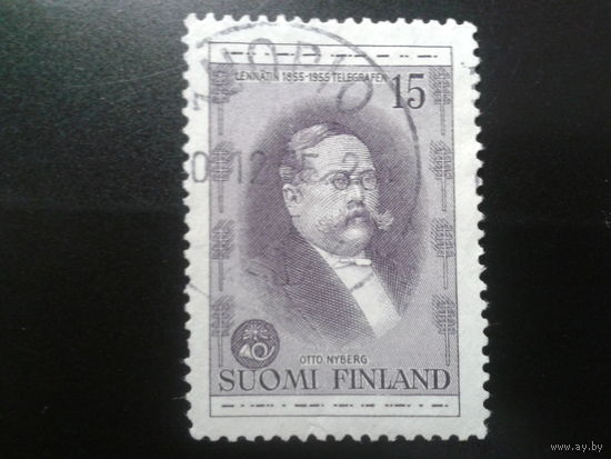 Финляндия 1955 шеф телеграфа у финнов