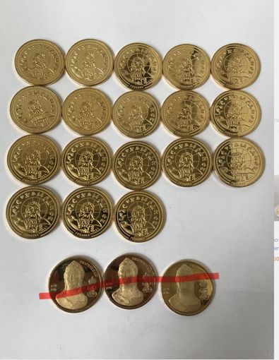 Монеты Реплика Великие Россияне, первая русская монета 980-1015гг Цена за 1!