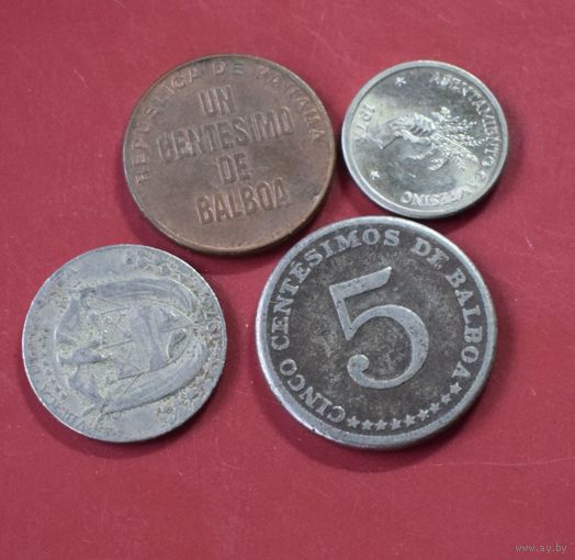 Панама 4 монеты