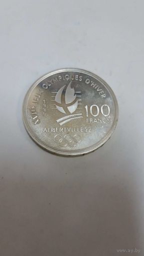 Франция 100 франков 1990 год