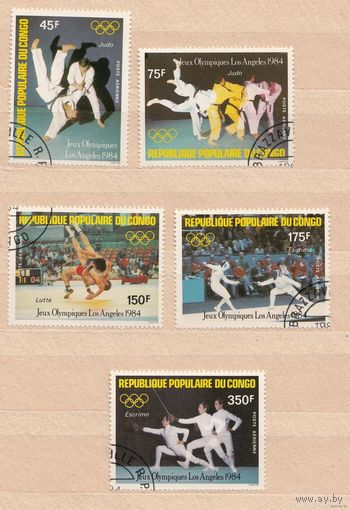 Конго 1984. Олимпийские игры в Лос Анджелесе. Полная серия