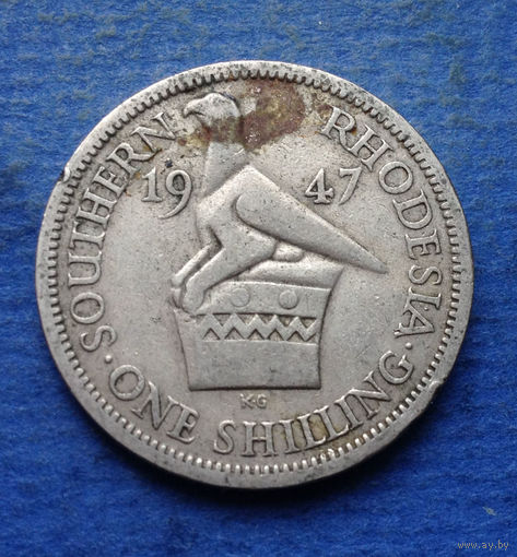Южная Родезия британская колония 1 шиллинг 1947 Георг VI
