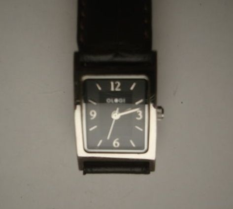 Японские часы OLOGI (Japan Made), оригинал, кожаный ремешок