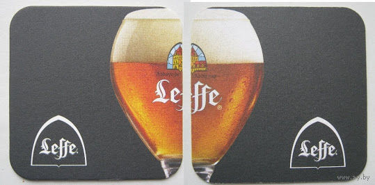 Подставка под пиво  Leffe   /Бельгия/.