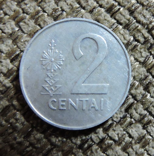 2 цента 1991 года. Литва. 16.