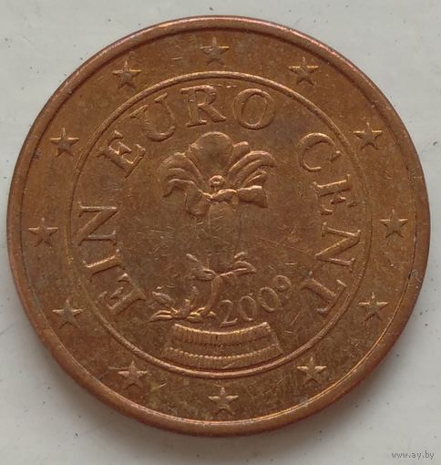 1 евроцент 2009 Австрия. Возможен обмен