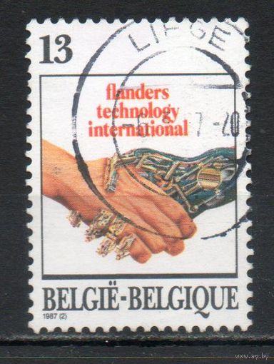 Новые технологии Бельгия 1987 год серия из 1 марки