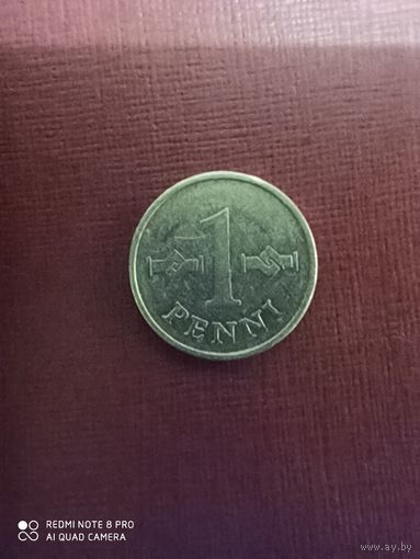 1 пенни 1972, Финляндия