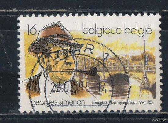 Бельгия Кор 1994 5 летие смерти Жоржа Сименона #2631