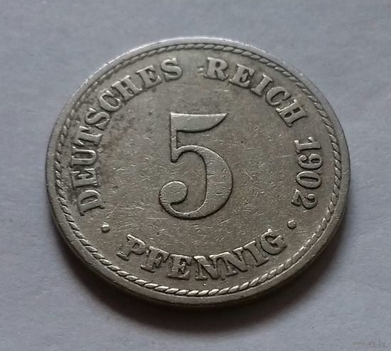 5 пфеннигов, Германия 1902 A